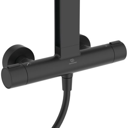 Ideal Standard BD583XG - Sprchová sada s batériou CERATHERM ALU+ matná čierna