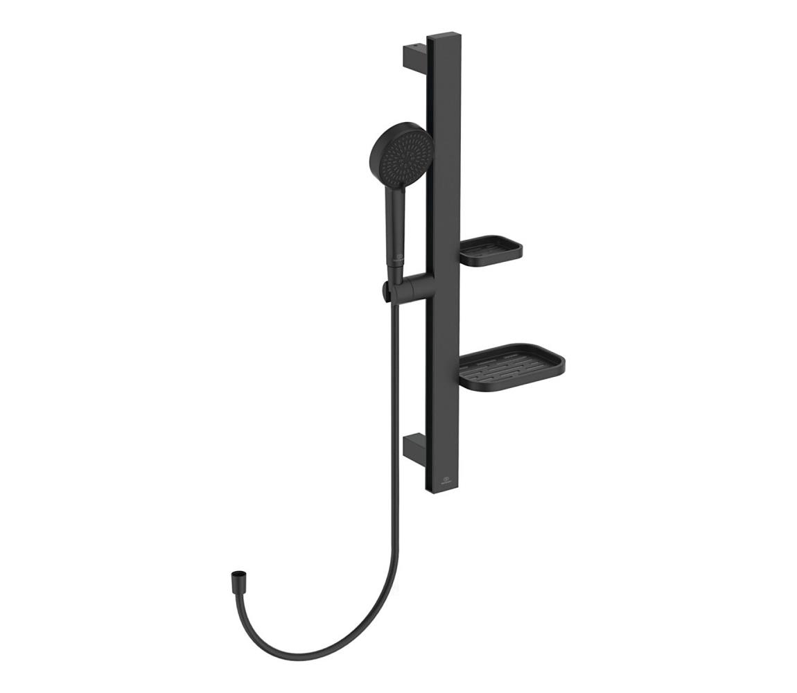 Ideal Standard BD586XG - Sprchová súprava IDEALRAIN ALU+ v matnej čiernej BD586XG