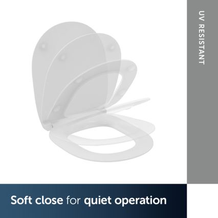 Ideal Standard E772401 - WC sedátko SoftClose CONNECT biele