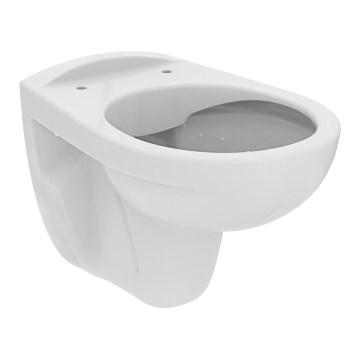 Ideal Standard K881001 - Závesné WC bez oplachového lemu EUROVIT keramika/biela