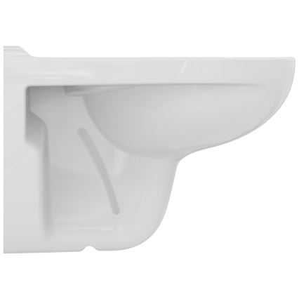 Ideal Standard K881001 - Závesné WC bez oplachového lemu EUROVIT keramika/biela