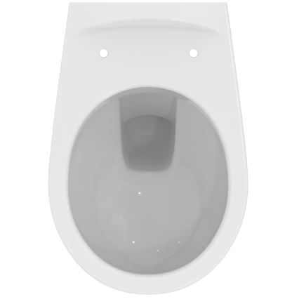 Ideal Standard K881001 - Závesné WC bez oplachového lemu EUROVIT keramika/biela
