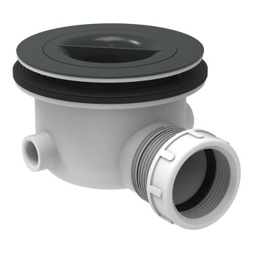 Ideal Standard K936367 - Sifón k sprchovej vaničke 9 cm čierna/biela