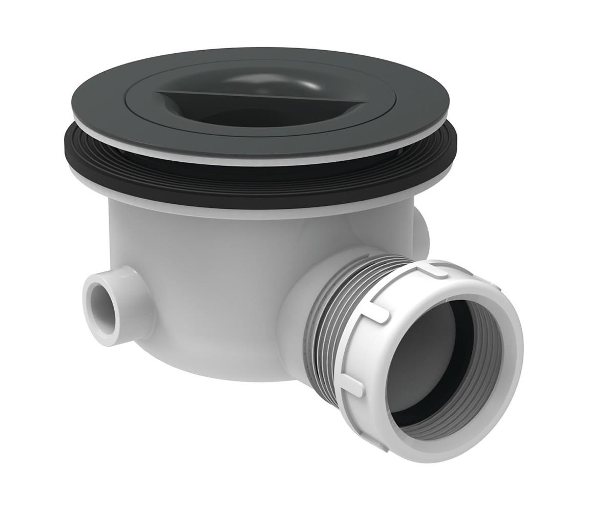 Ideal Standard K936367 - Sifón k sprchovej vaničke 9 cm čierna/biela K936367