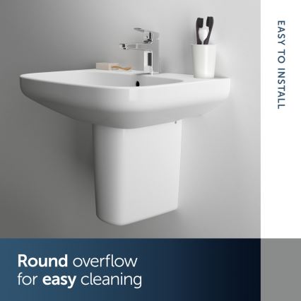 Ideal Standard T470501 - Závesné umývadlo I.LIFE A 60x48 cm keramika/biela