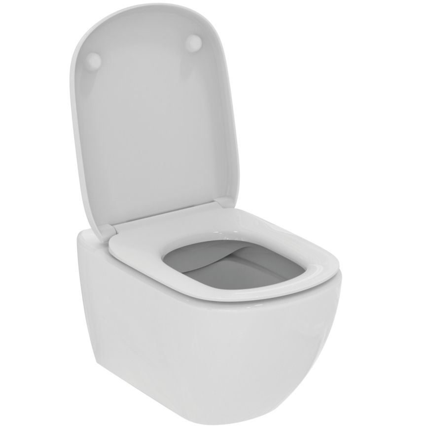 Ideal Standard T493201 – závesné WC TESI bezokrajové, keramika/biela