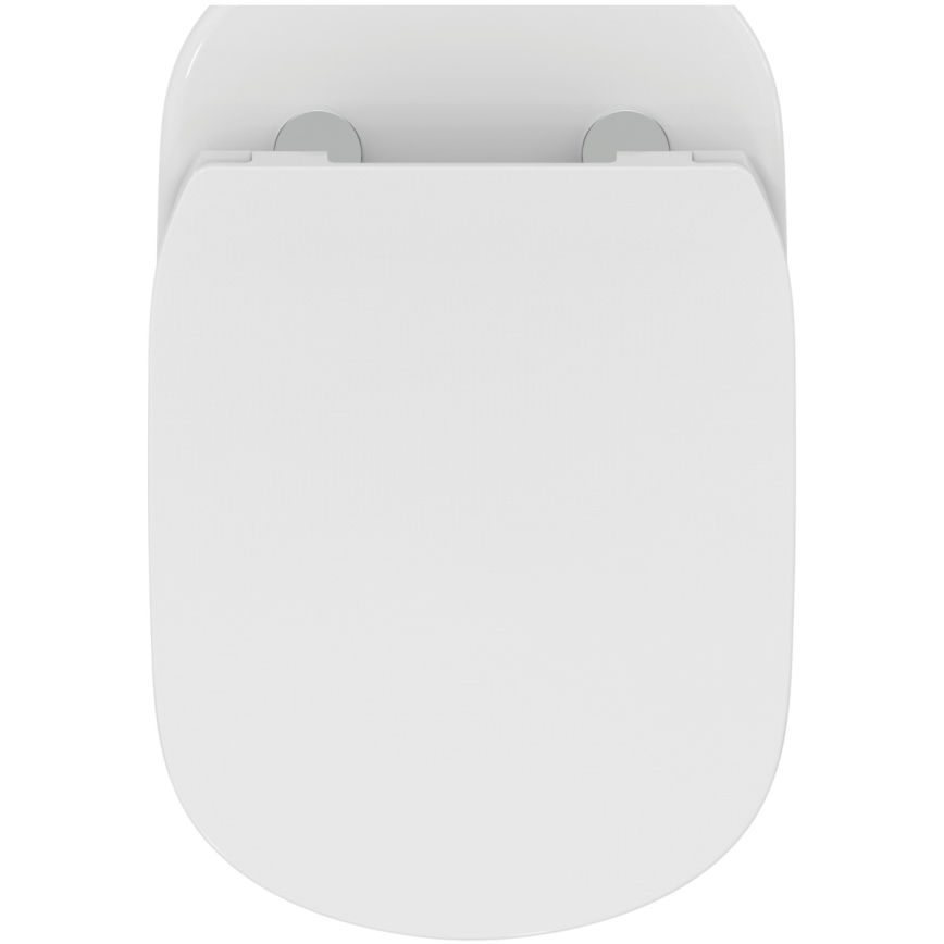 Ideal Standard T536001 - Závesné bezokrajové WC so sedátkom SoftClose TESI keramika/biela