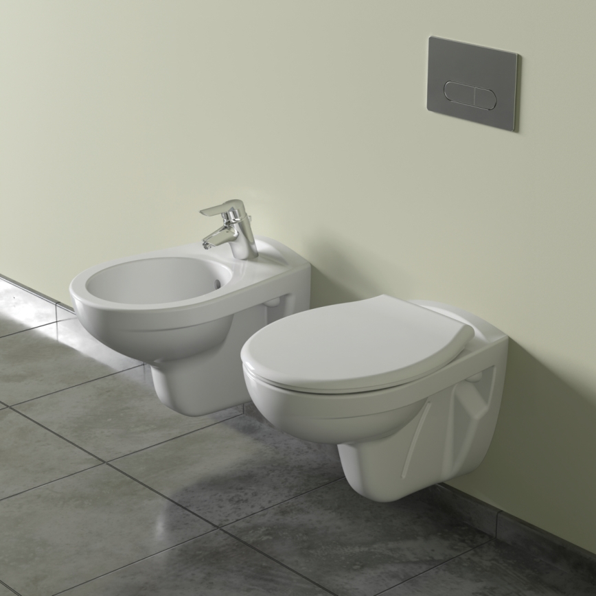 Ideal Standard V390601 - Závesné WC EUROVIT keramika/biela