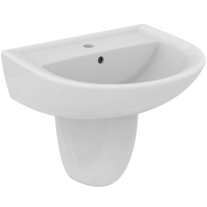 Ideal Standard W332601 - Závesné umývadlo EUROVIT 55x46 cm keramika/biela