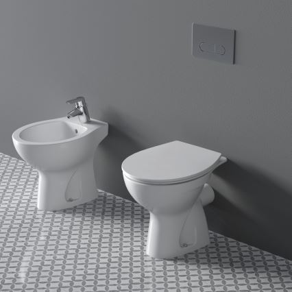 Ideal Standard W333101 - Voľne stojace WC EUROVIT, keramika, biela