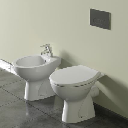 Ideal Standard W333101 - Voľne stojace WC EUROVIT, keramika, biela