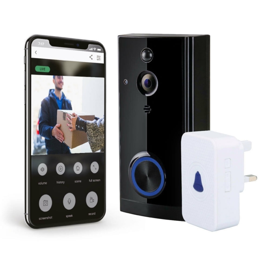 Immax 07714L - Video zvonček NEO LITE Smart, Wi-Fi Tuya