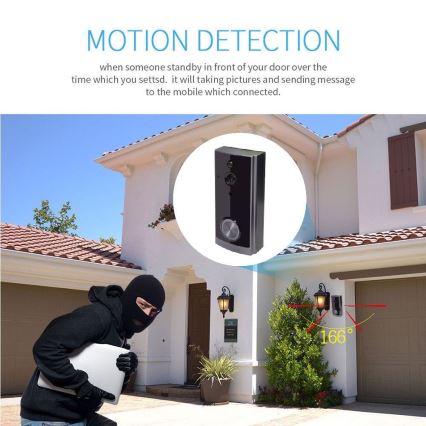 Immax 07714L - Video zvonček NEO LITE Smart, Wi-Fi Tuya