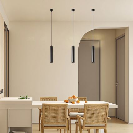 Luster na lanku PUNTO 1xGU10/9W/230V