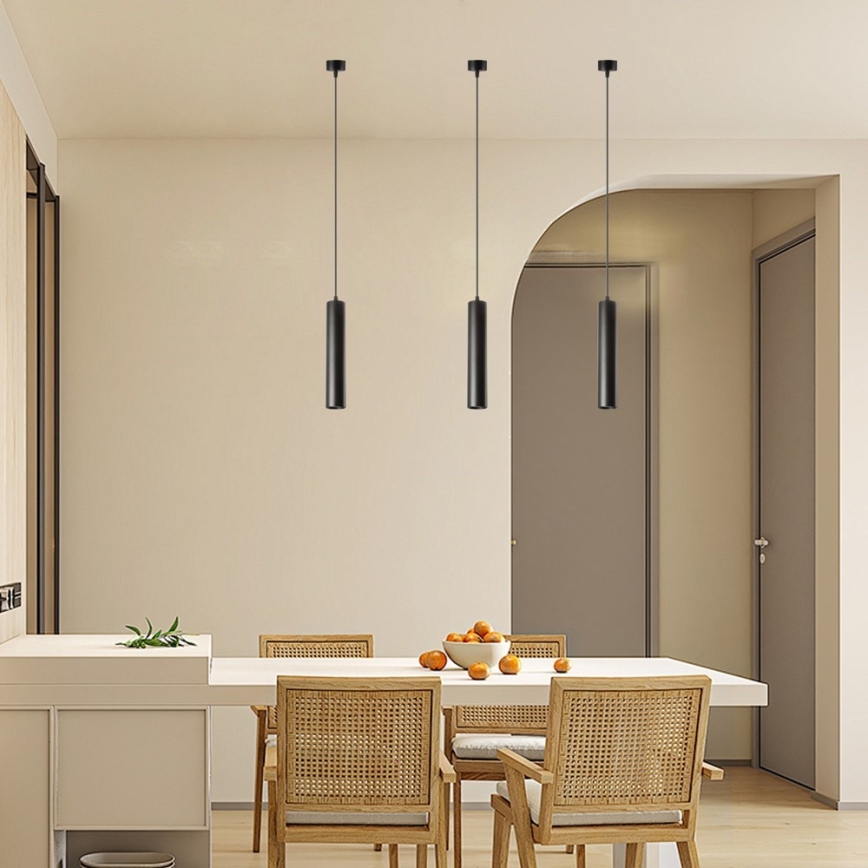 Luster na lanku PUNTO 1xGU10/9W/230V