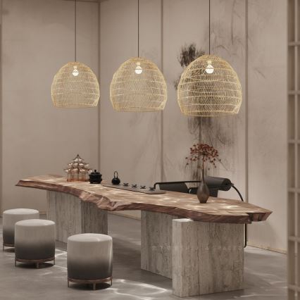 Závesný luster na lanku BOHO DELICADO, 1xE27/40W/230V, priemer 60 cm