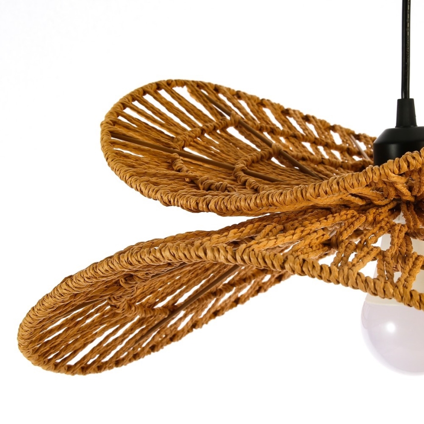 Luster na lanku MARIPOSA 1xE27/40W/230V pr. 80 cm juta