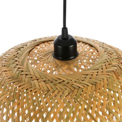Luster na lanku HILO 1xE27/40W/230V pr. 45 cm bambus