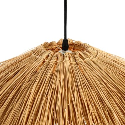 Luster na lanku NATURALEZA 1xE27/40W/230V pr. 55 cm ratan