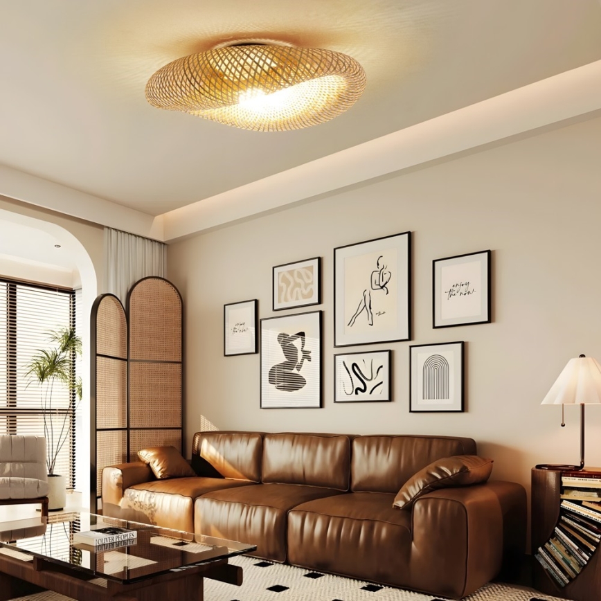 Stropné svietidlo BOHO HILO 1xE27/40W/230V pr. 80 cm