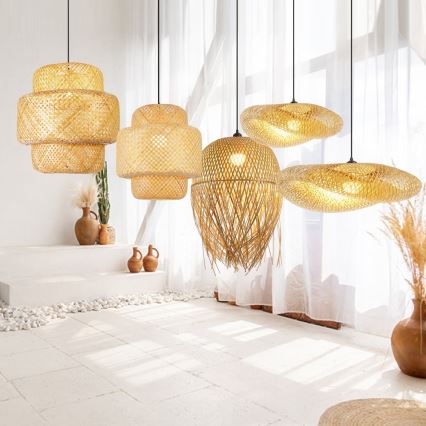 Stropné svietidlo BOHO HILO 1xE27/40W/230V pr. 80 cm