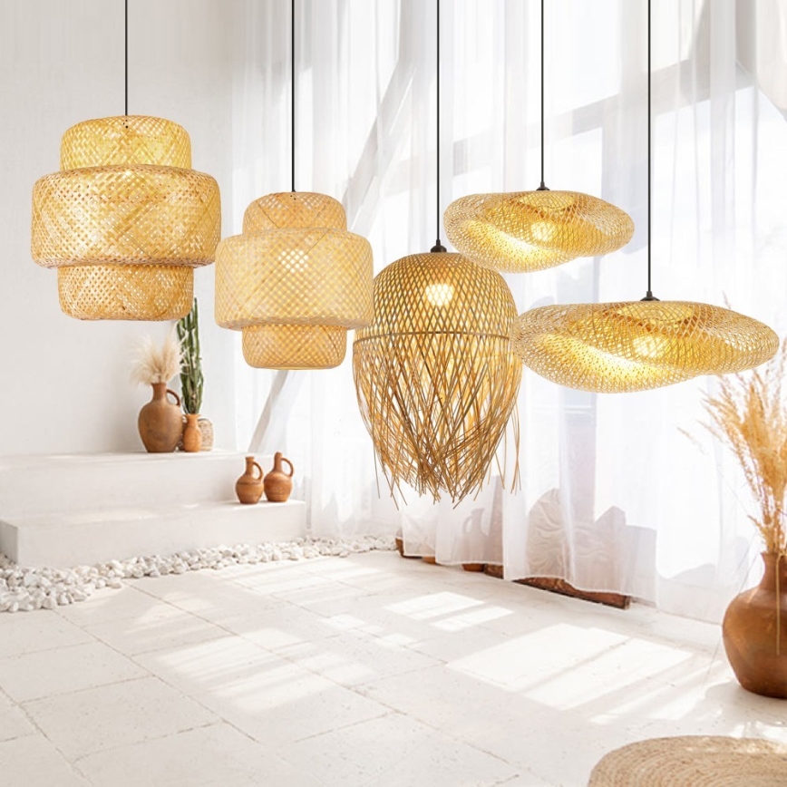 Stropné svietidlo BOHO HILO 1xE27/40W/230V pr. 80 cm