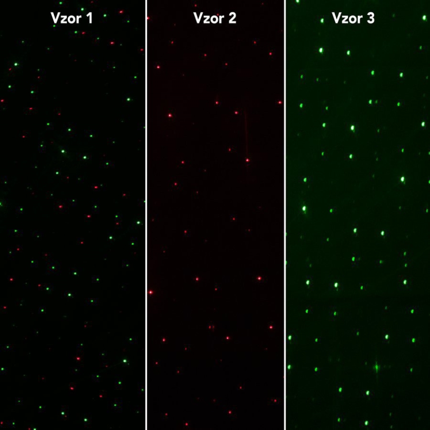 Vonkajší laserový projektor 7W/1,5A