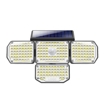 LED Solárne nástenné svietidlo so senzorom LED/5W/5,5V IP65