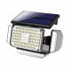 LED Solárne nástenné svietidlo so senzorom LED/5W/5,5V IP65