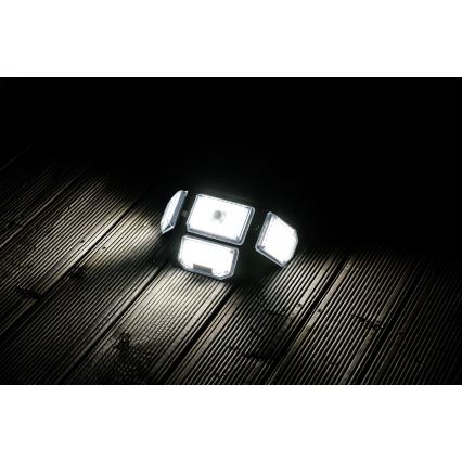 LED Solárne nástenné svietidlo so senzorom LED/5W/5,5V IP65