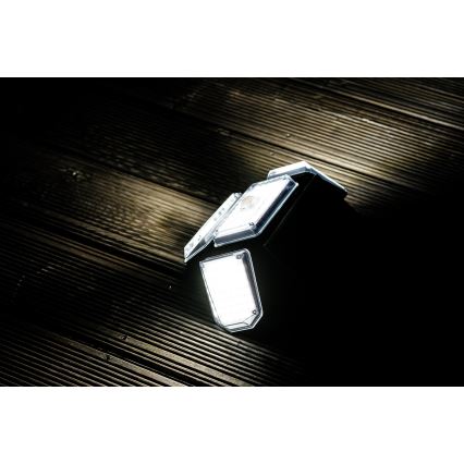 LED Solárne nástenné svietidlo so senzorom LED/5W/5,5V IP65