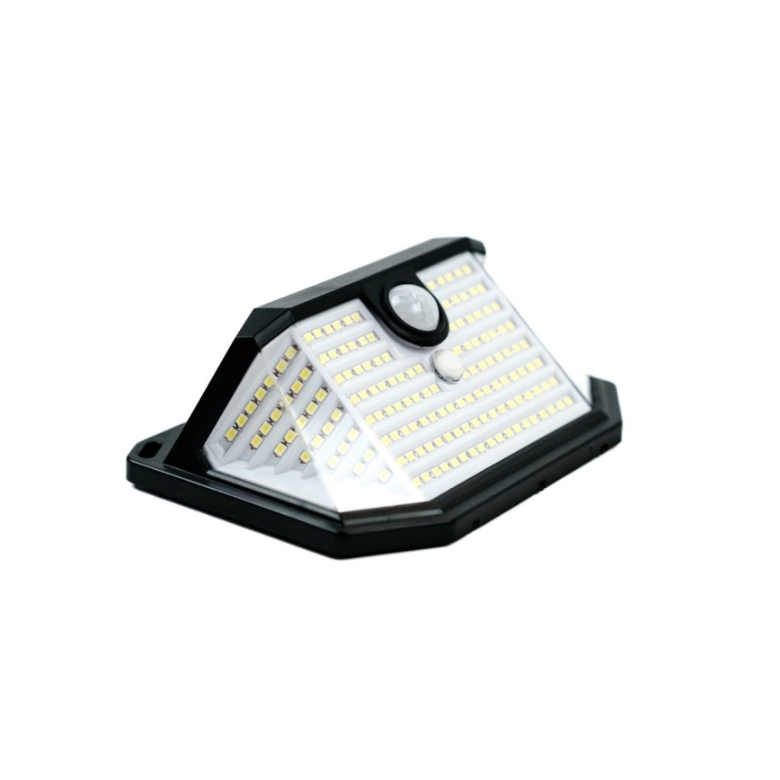 LED Solárne nástenné svietidlo so senzorom LED/4W/5,5V IP65