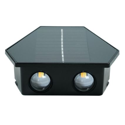 LED Solárne nástenné svietidlo so senzorom LED/2W/5V IP54 1300 mAh