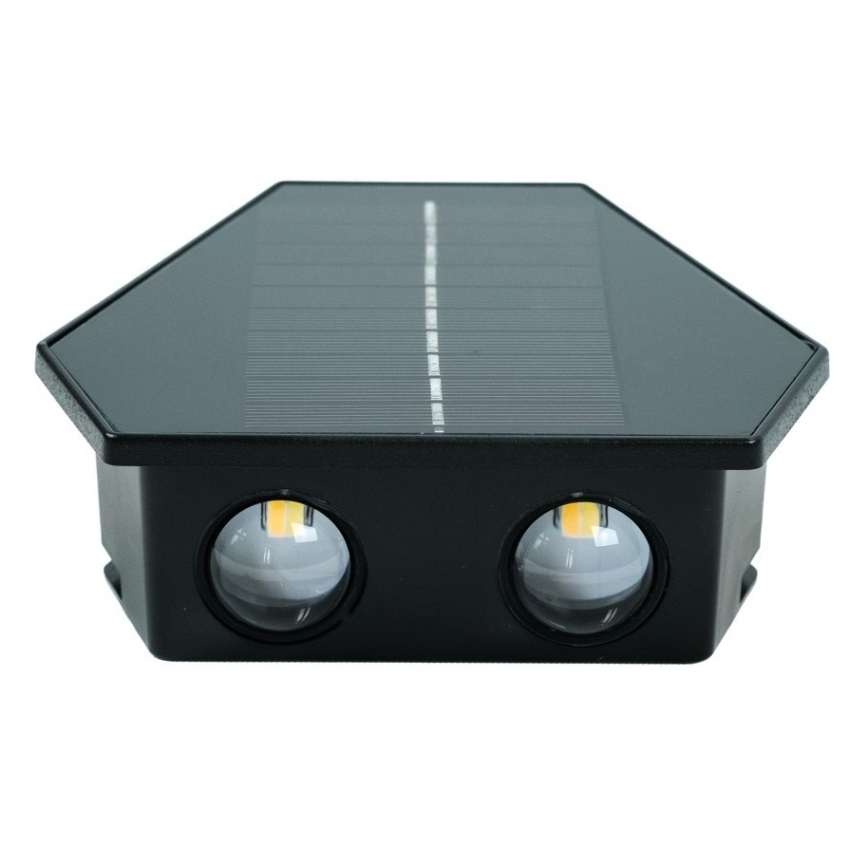 LED Solárne nástenné svietidlo so senzorom LED/2W/5V IP54 1300 mAh
