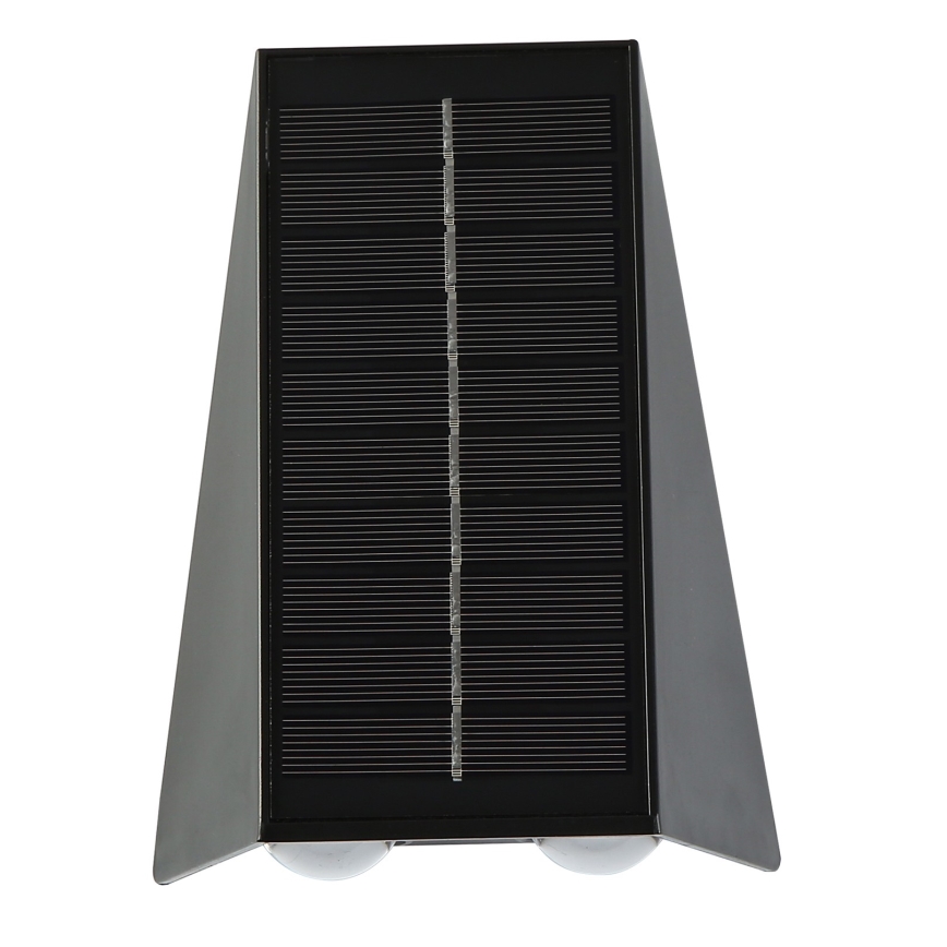 LED Solárne nástenné svietidlo so senzorom LED/2W/5V IP54 1300 mAh