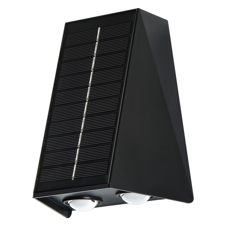 LED Solárne nástenné svietidlo so senzorom LED/2W/5V IP54 1300 mAh