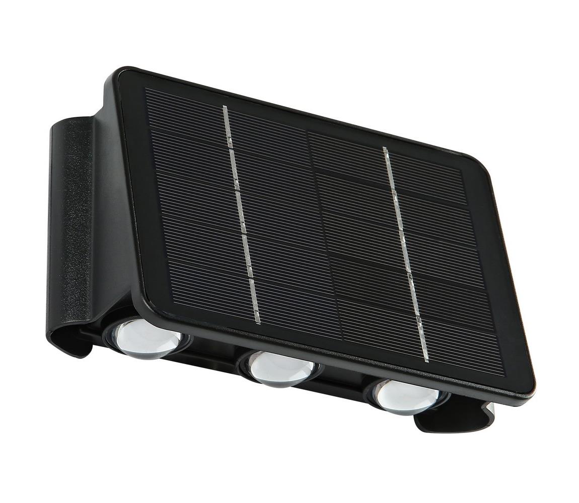 08491L - LED Solárne nástenné svietidlo so senzorom LED/2W/5V IP54