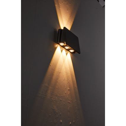 LED Solárne nástenné svietidlo so senzorom LED/2W/5V IP54 1300 mAh
