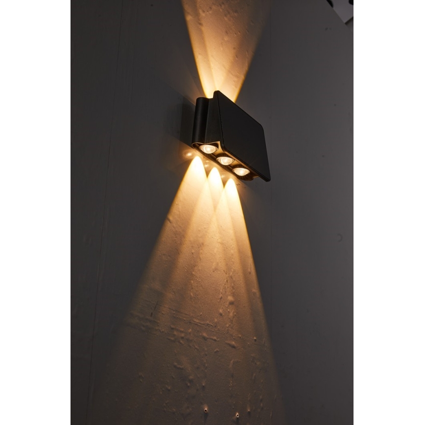 LED Solárne nástenné svietidlo so senzorom LED/2W/5V IP54 1300 mAh
