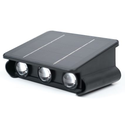 LED Solárne nástenné svietidlo so senzorom LED/2W/5V IP54 1300 mAh