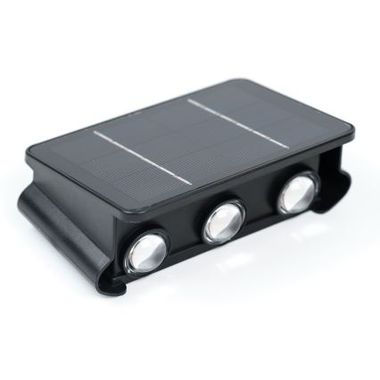 LED Solárne nástenné svietidlo so senzorom LED/2W/5V IP54 1300 mAh