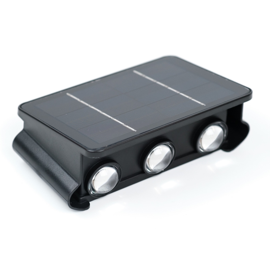 LED Solárne nástenné svietidlo so senzorom LED/2W/5V IP54 1300 mAh