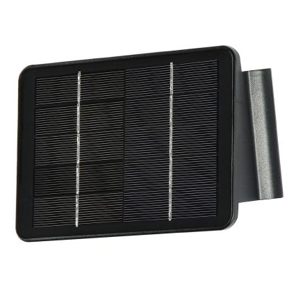 LED Solárne nástenné svietidlo so senzorom LED/2W/5V IP54 1300 mAh