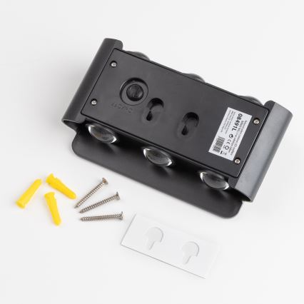 LED Solárne nástenné svietidlo so senzorom LED/2W/5V IP54 1300 mAh