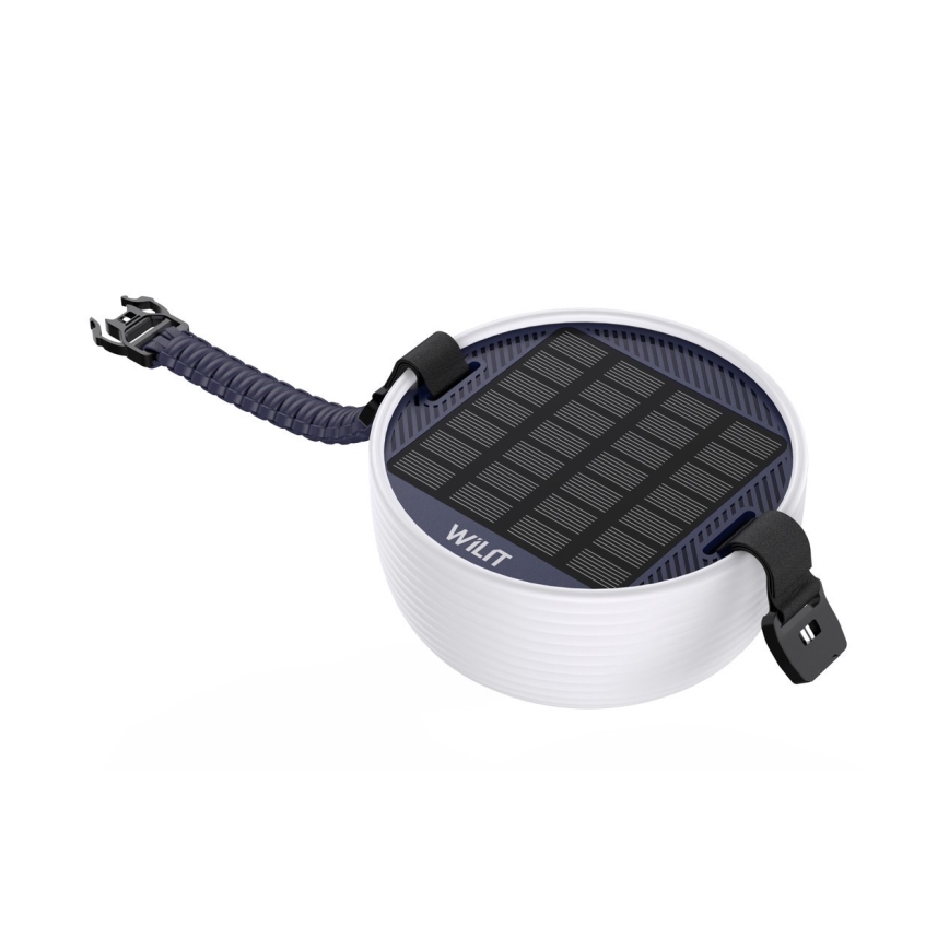 LED RGB Prenosná solárna nabíjacia lampa s LED reťazou LED/10W/5V 3600 mAh IP65 3600 mAh