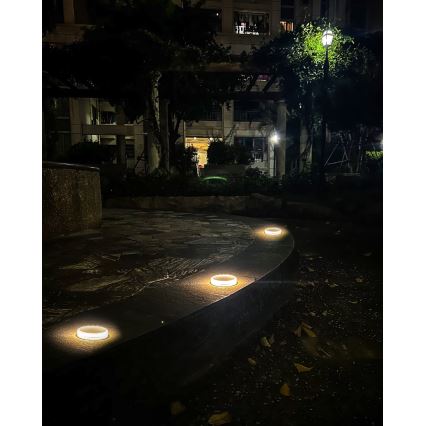 LED Vonkajšie solárne osvetlenie so senzorom LED/0,4W/3,2V IP54 500 mAh