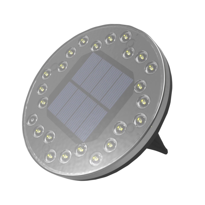 SADA 4x LED Vonkajšie solárne osvetlenie so senzorom LED/0,048W/2V IP68 600 mAh
