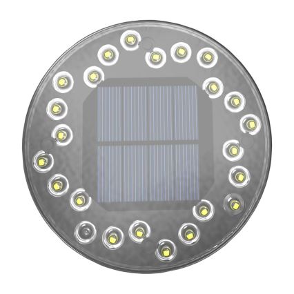 SADA 4x LED Vonkajšie solárne osvetlenie so senzorom LED/0,048W/2V IP68 600 mAh