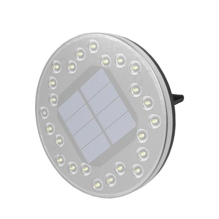 SADA 4x LED Vonkajšie solárne osvetlenie so senzorom LED/0,048W/2V IP68 600 mAh