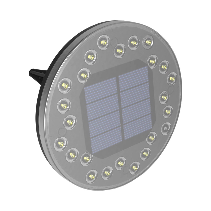 SADA 4x LED Vonkajšie solárne osvetlenie so senzorom LED/0,048W/2V IP68 600 mAh